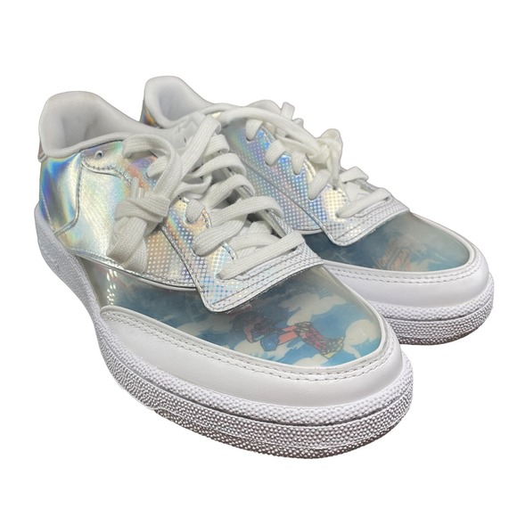 Reebok Men's Club C 85 x WW84 Collectables | White/Silver Metallic |‎ Size 10 - Picture 4 of 12